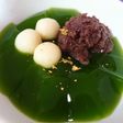 かき氷用抹茶シロップで抹茶ゼリー