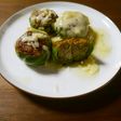 ちびピーマンのイタリア風バジル味詰め