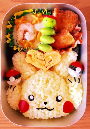 ポケモン☆ピカチュウ☆モンスターボール☻-レシピのメイン写真