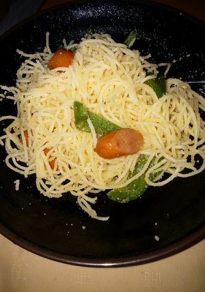 チーズスパゲティ-レシピのメイン写真