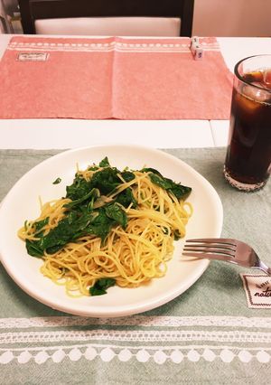 簡単すぎるシンプルなバジルスパ⋆*-レシピのメイン写真
