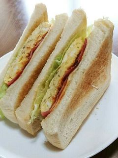 朝食,ランチに♡サンドイッチ♡-レシピのメイン写真