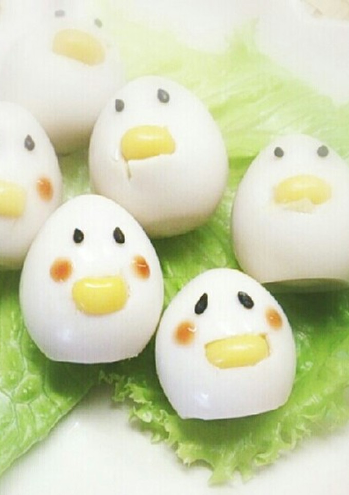 うずらの卵でひよこちゃん-レシピのメイン写真