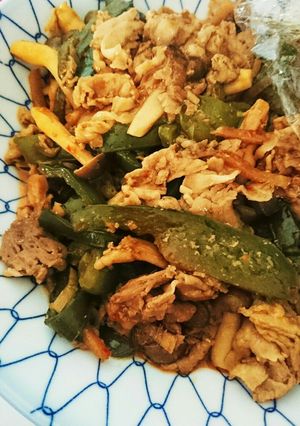 豚肉のチンジャオロース風炒め☆-レシピのメイン写真
