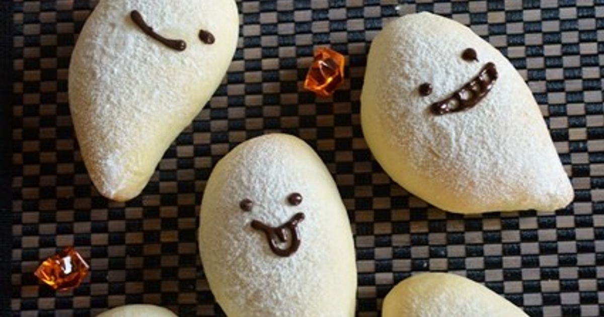 ハロウィンおばけちぎりパン by pumママ 【クックパッド】 簡単