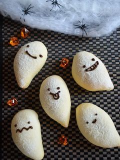 ハロウィン☆おばけパン-レシピのメイン写真