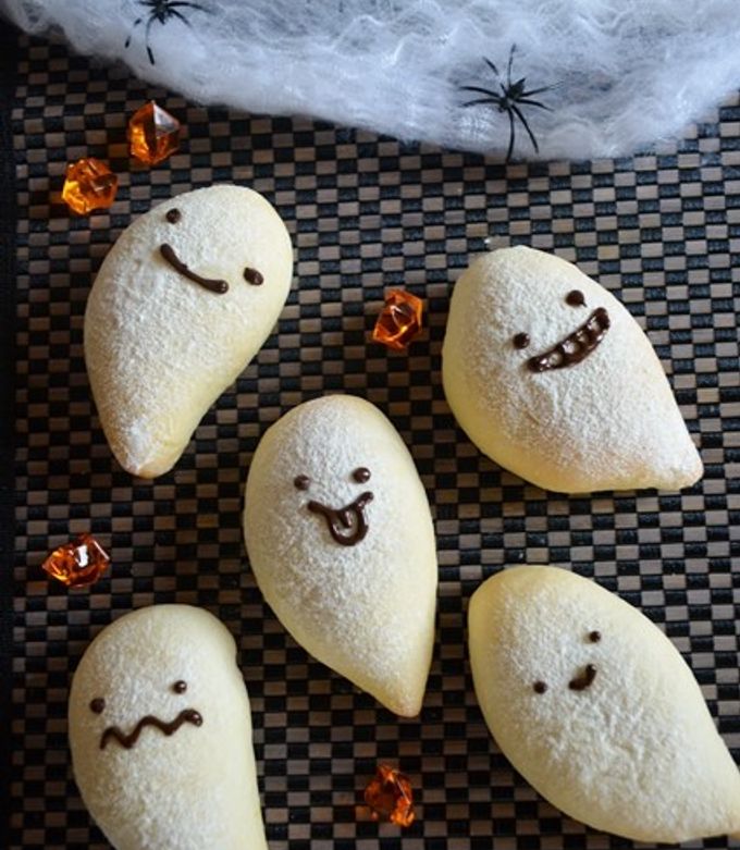 ハロウィン☆おばけパン by みーやん・・＊ 【クックパッド】 簡単