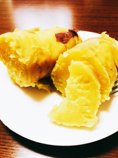 濃厚♪圧力鍋+蒸し器♪さつまいも-レシピのメイン写真