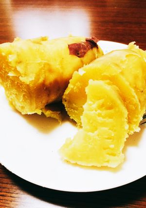 濃厚♪圧力鍋+蒸し器♪さつまいも-レシピのメイン写真