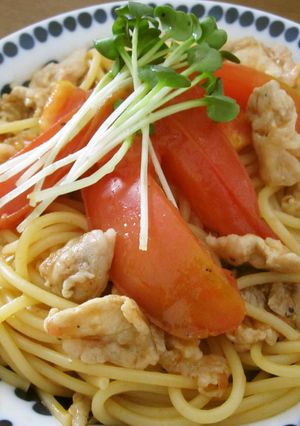 ケチャップと焼肉たれでトマトソースパスタ-レシピのメイン写真
