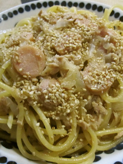 マヨ&焼肉たれのやみつきパスタ-レシピのメイン写真