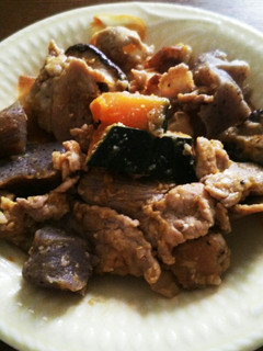 秋のかさまし豚肉味噌炒め!!-レシピのメイン写真