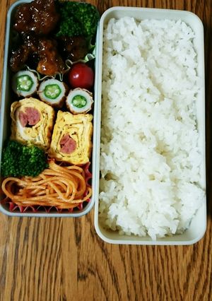 中学生のお弁当1-レシピのメイン写真