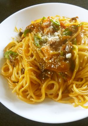 ナポリタンスパゲティ-レシピのメイン写真