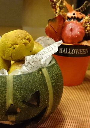 カボチャとクリームチーズのポンデケージョ-レシピのメイン写真