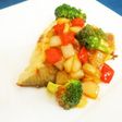 あかがれいの唐揚げ 野菜あんかけ