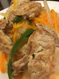 豚の塩しょうが焼き-レシピのメイン写真
