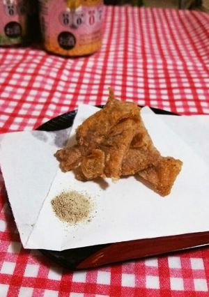 パリパリ！鶏皮チップス-レシピのメイン写真