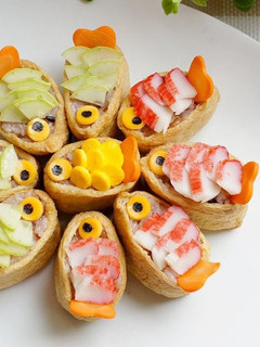 ♥可愛い!金魚いなり寿司♥-レシピのメイン写真