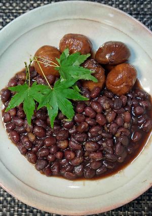 圧力なべで小豆餡を作りました。-レシピのメイン写真