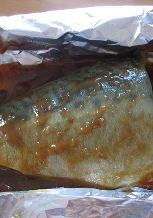 給食の味☆鯖味噌ホイル焼き-レシピのメイン写真