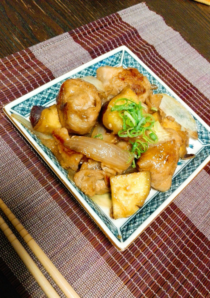 さつまいも肉爆弾中華炒め-レシピのメイン写真