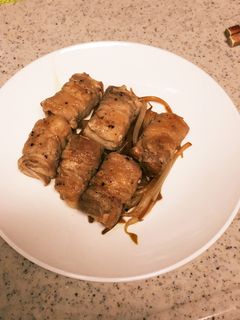 厚揚げの肉巻き柚子胡椒醤油-レシピのメイン写真