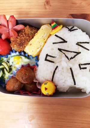 キャラ弁 おばけちゃん-レシピのメイン写真