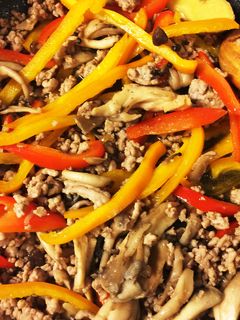 「青椒肉絲」風ピーマンと豚挽き肉の炒め物-レシピのメイン写真