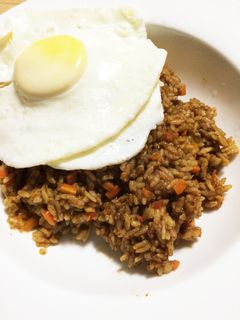 炊飯器とカレールーで☆簡単カレーピラフ-レシピのメイン写真