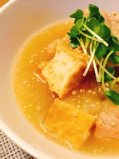 鶏肉と厚揚げのみぞれ煮-レシピのメイン写真