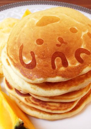 ♡ポムポムプリンのお絵かきホットケーキ♡-レシピのメイン写真