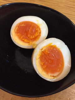 【味玉】余った餃子のたれでしみしみ-レシピのメイン写真