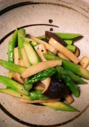 アスパラとエリンギのバター炒め☆-レシピのメイン写真