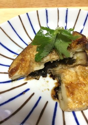 ✳︎簡単✳︎ナスのノリチーはさみ焼き✳︎-レシピのメイン写真