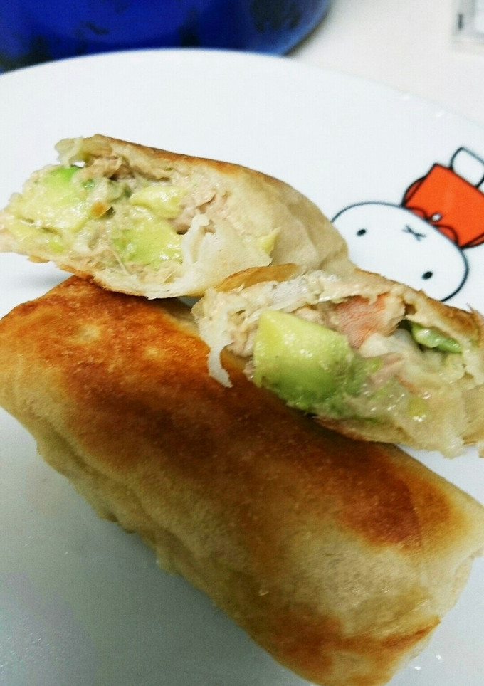 冷凍エビで簡単☆焼き揚げ☆エビツナ春巻き-レシピのメイン写真
