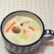 白菜のミルク味噌スープ♪