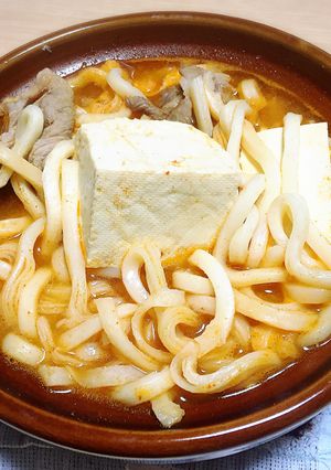 キムチうどん-レシピのメイン写真