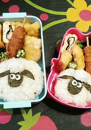 キャラ弁☆ヒツジのショーン-レシピのメイン写真