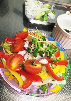 野菜たっぷりタコのカルパッチョ-レシピのメイン写真