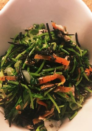 ☆ひじきと豆苗のツナサラダ☆-レシピのメイン写真