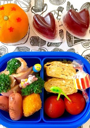 キャラ弁☆ドラゴンボールみかん-レシピのメイン写真