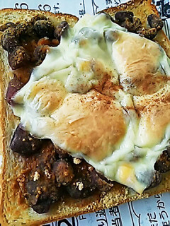 小豆あんきな粉チーズトースト-レシピのメイン写真