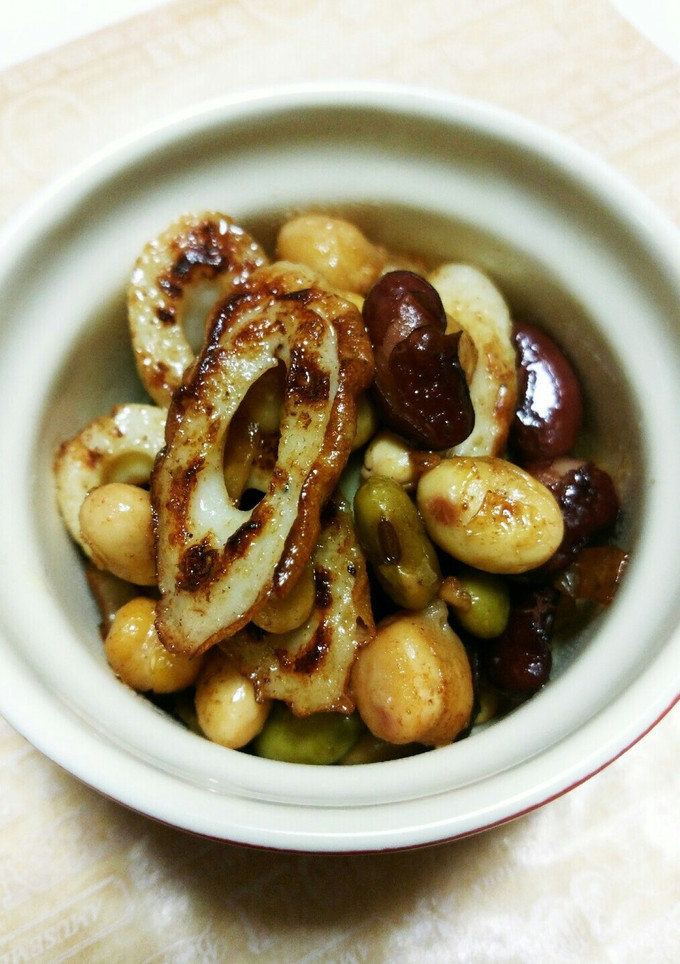 簡単１品☆竹輪と大豆のマヨ醤油炒め＊-レシピのメイン写真