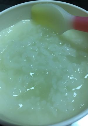 離乳食☆中期 リンゴ粥-レシピのメイン写真