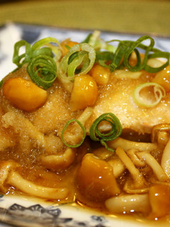 時短で本格!鮭となめこおろしあんかけ風-レシピのメイン写真