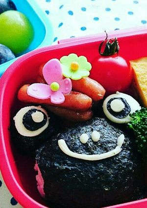 ☆幼稚園 お弁当☆キャラ弁 カエル☆-レシピのメイン写真