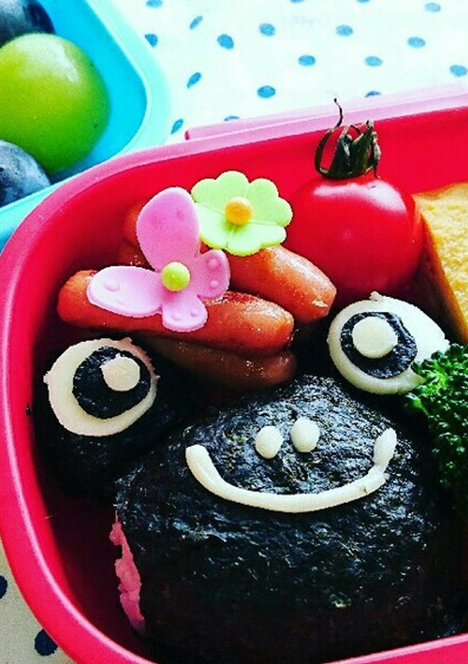 ☆幼稚園 お弁当☆キャラ弁 カエル☆-レシピのメイン写真