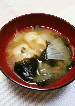 我が家のお味噌汁、ミョウガ入り♪-レシピのメイン写真
