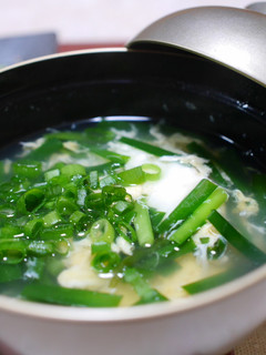 ニラと卵の中華スープ-レシピのメイン写真